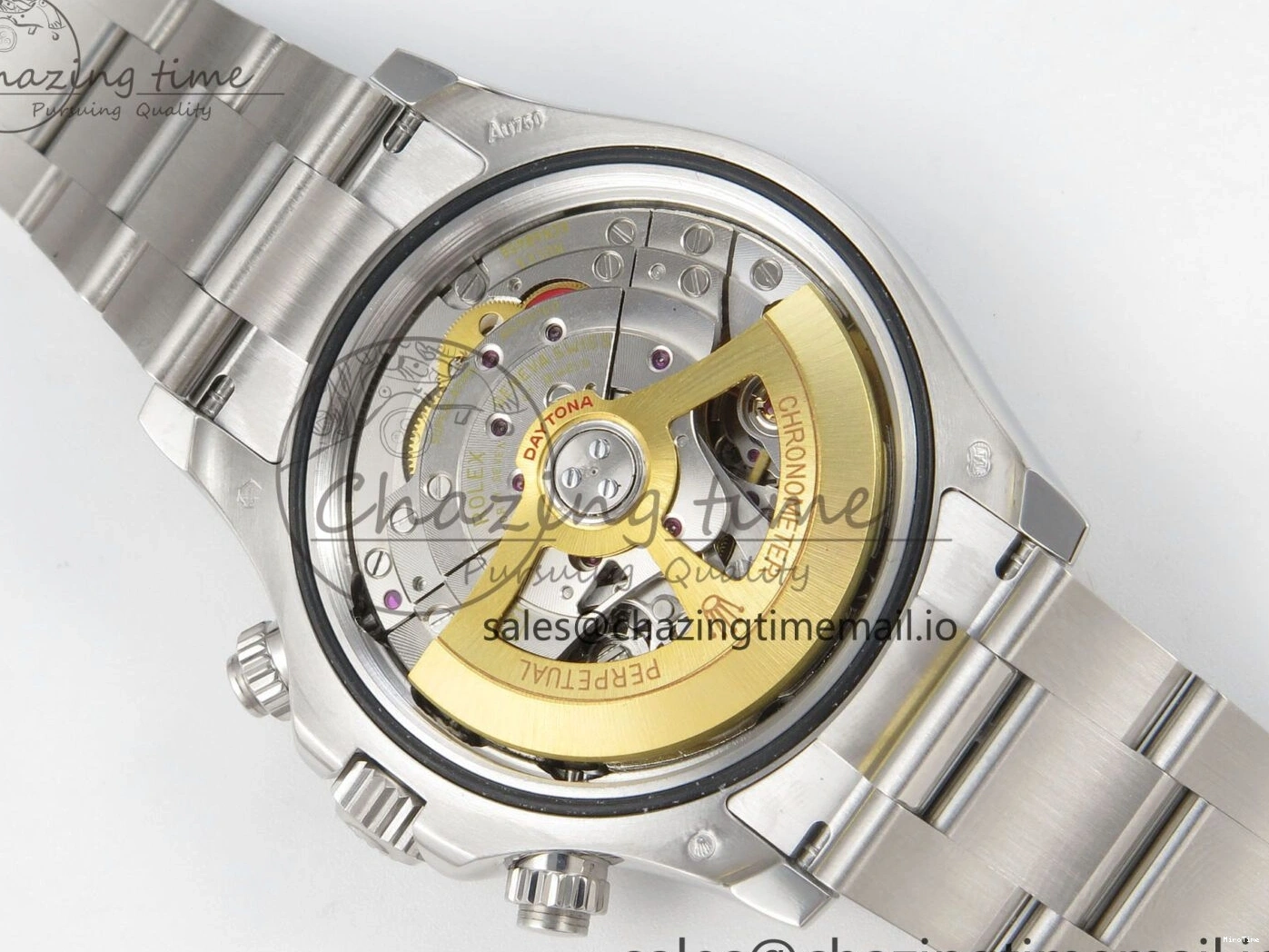 MiroTime 0327 Tailored Daytona 126509 Clean 1:1 Best Edition Black SS Dial on SS Bracelet Super Clone DD 255